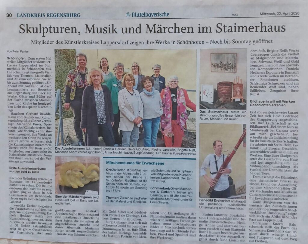 Zeitungsartikel 1